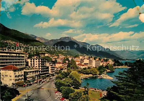 AK / Ansichtskarte Locarno_Lago_Maggiore Giardini Lungolago Locarno_Lago_Maggiore