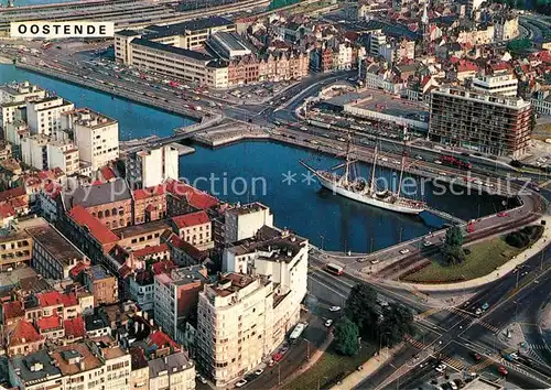 AK / Ansichtskarte Oostende_Ostende Fliegeraufnahme 