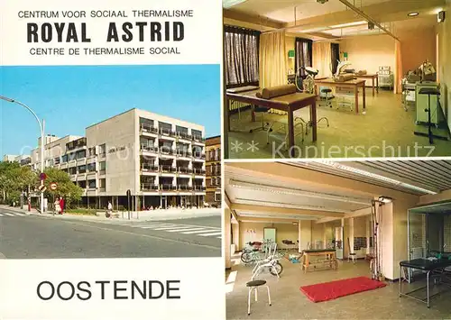 AK / Ansichtskarte Oostende_Ostende Royal Astrid Centre de Thermalisme Social 