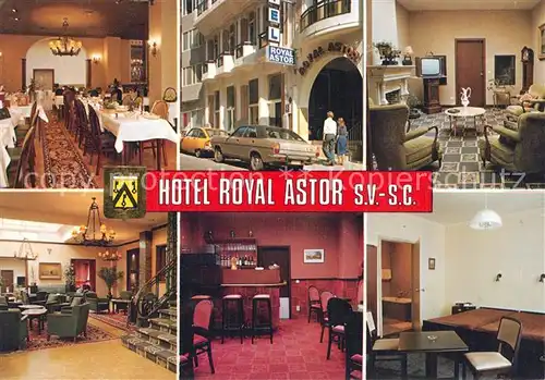 AK / Ansichtskarte Oostende_Ostende Hotel Royal Speisesaal Gastraeume Bar 