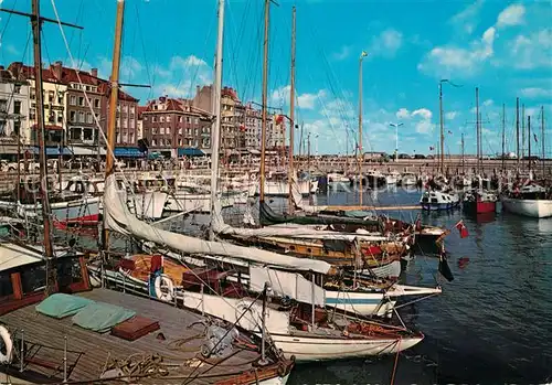 AK / Ansichtskarte Oostende_Ostende Yachthafen 