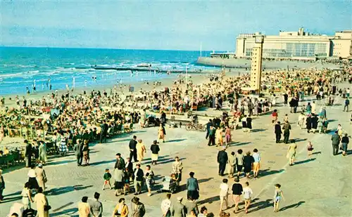 AK / Ansichtskarte Oostende_Ostende Strand en Kursaal 