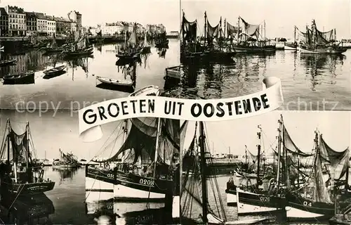 AK / Ansichtskarte Oostende_Ostende Yachthafen 