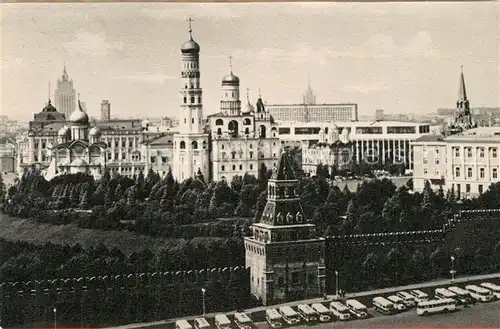 AK / Ansichtskarte Moscow_Moskva The Kremlin Moscow Moskva