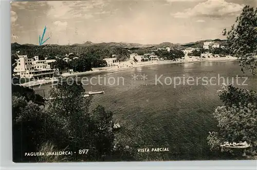 AK / Ansichtskarte Paguera_Mallorca_Islas_Baleares Vista parcial Paguera_Mallorca