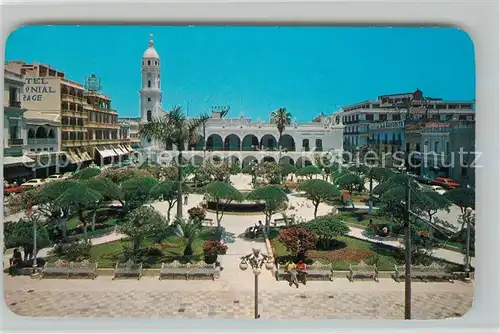 AK / Ansichtskarte Veracruz La Plaza de Armas y el Palacio Municipal Veracruz