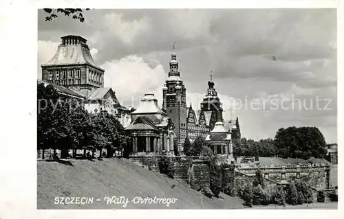 AK / Ansichtskarte Szczecin_Stettin Waty Chrobrego Szczecin_Stettin