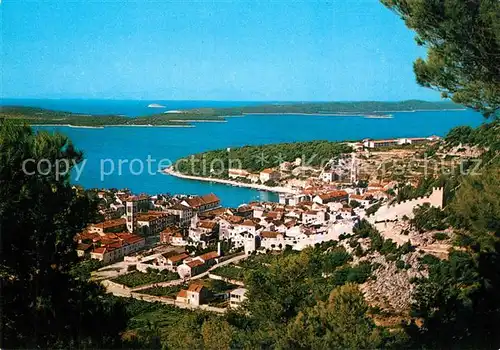 AK / Ansichtskarte Hvar Panorama Hvar