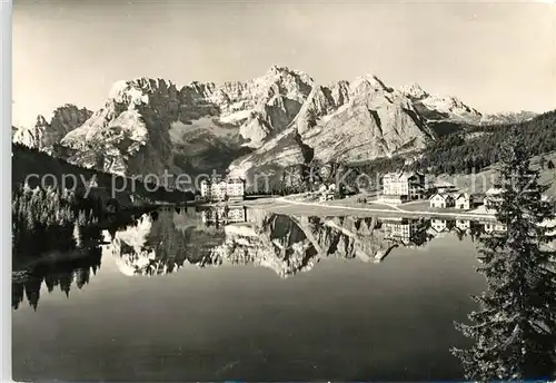AK / Ansichtskarte Misurina_Sorapis Lago di Misurina Misurina Sorapis