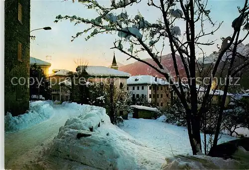 AK / Ansichtskarte Lorenzago_di_Cadore Via Pecoi 