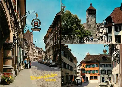 AK / Ansichtskarte Rheinfelden_AG Altstadtpartien Rheinfelden AG