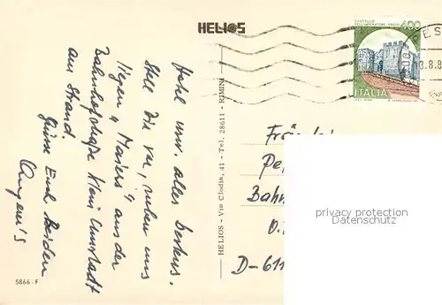 AK / Ansichtskarte Pesaro Sturmflut Teilansichten Pesaro