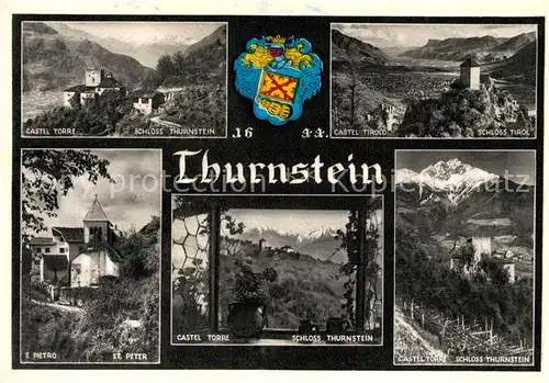 AK / Ansichtskarte Thurnstein Schloss Thurnstein Schloss Tirol St Peter  Thurnstein