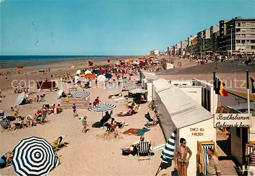 AK / Ansichtskarte St_Idesbald Strand St_Idesbald