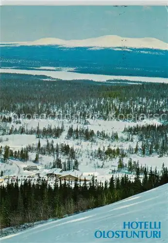 AK / Ansichtskarte Muonio_Lapland Hotelli Olostunturi 
