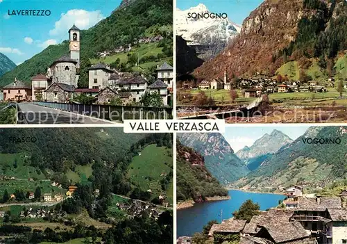 AK / Ansichtskarte Valle_Verzasca Lavertezzo Sonogno Vogorno Valle_Verzasca