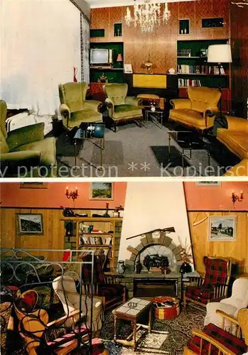 AK / Ansichtskarte Houffalize Hotel Restaurant Le Relais Gastraum Houffalize