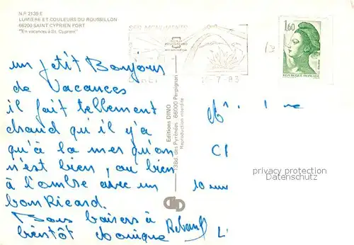 AK / Ansichtskarte Roussillon_Vaucluse Saint Cyprien Port Roussillon Vaucluse