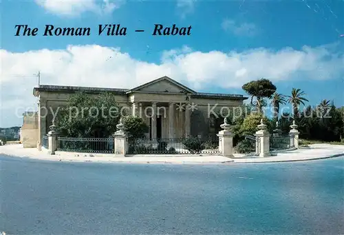 AK / Ansichtskarte Rabat_Malta The Roman Villa Rabat Malta