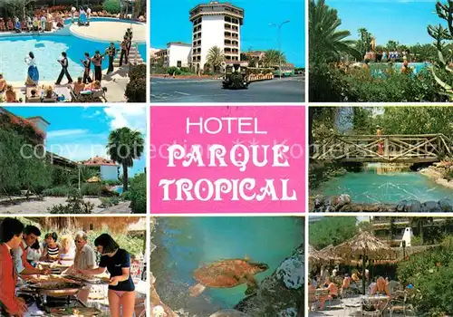 AK / Ansichtskarte Playa_del_Ingles Hotel Parque Tropical Diversos aspectos Playa_del_Ingles