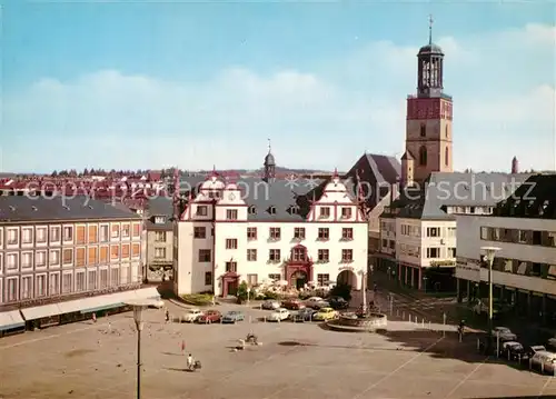 AK / Ansichtskarte Darmstadt Marktplatz Darmstadt