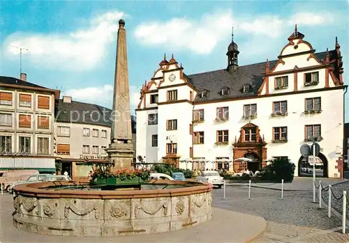 AK / Ansichtskarte Darmstadt Rathaus Marktbrunnen Darmstadt