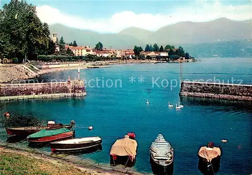 AK / Ansichtskarte Baveno Lago Maggiore Panorama Baveno