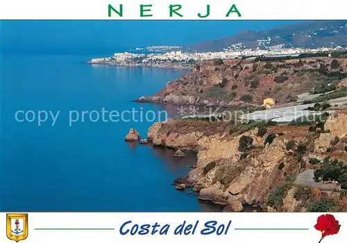 AK / Ansichtskarte Nerja_Costa_del_Sol Fliegeraufnahme Nerja_Costa_del_Sol