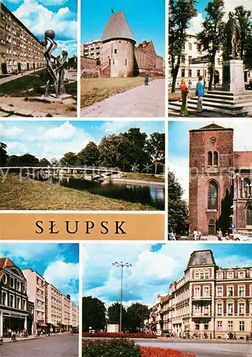AK / Ansichtskarte Slupsk Sehenswuerdigkeiten Slupsk