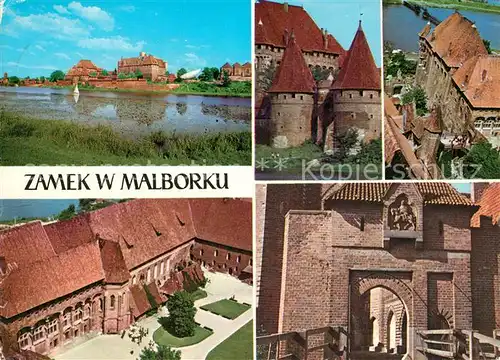 AK / Ansichtskarte Malbork Schloss Malbork