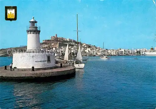 AK / Ansichtskarte Ibiza_Islas_Baleares Leuchtturm Ibiza_Islas_Baleares