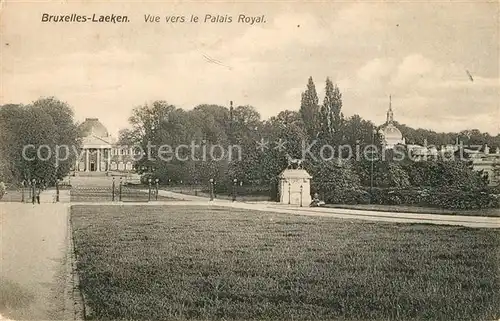 AK / Ansichtskarte Laeken Vue vers le Palais Royal Monument Laeken