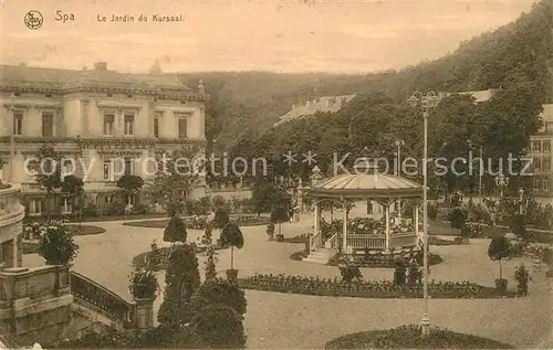 AK / Ansichtskarte Spa_Liege Le Jardin du Kursaal Spa_Liege