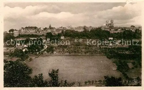 AK / Ansichtskarte Langres Vue panoramique prise de Brevoines Langres