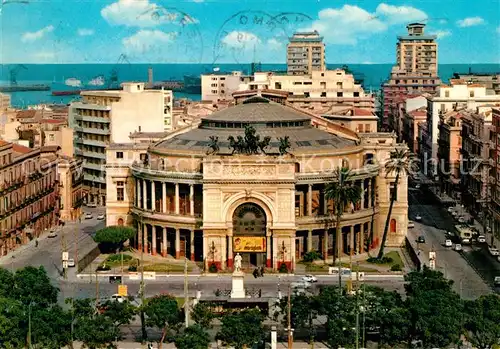 AK / Ansichtskarte Palermo_Sicilia Politeama Garibaldi Palermo_Sicilia