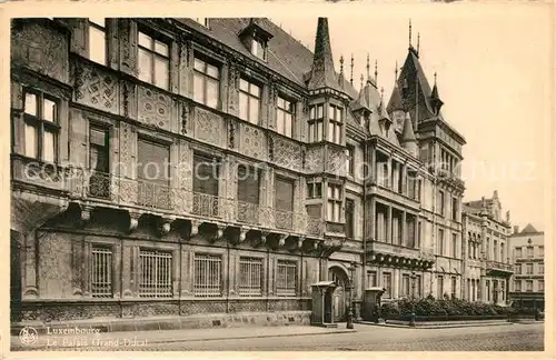 AK / Ansichtskarte Luxembourg_Luxemburg Palais Grand Ducal Luxembourg Luxemburg