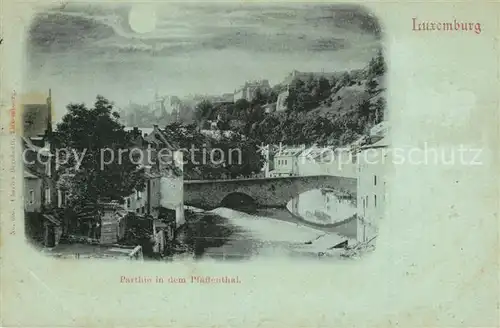 AK / Ansichtskarte Luxembourg_Luxemburg Pfaffenthal Luxembourg Luxemburg