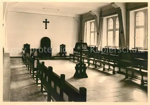 AK / Ansichtskarte Clervaux Abbaye Salle du Chapitre Clervaux