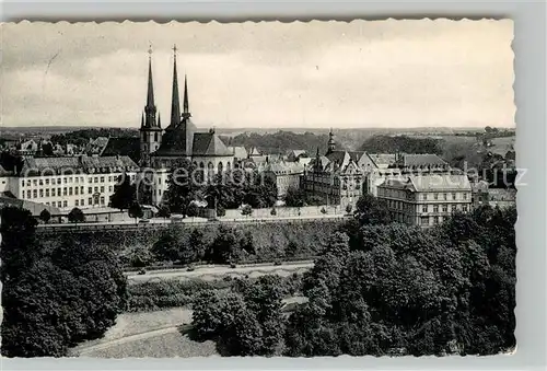AK / Ansichtskarte Luxembourg_Luxemburg  Luxembourg Luxemburg