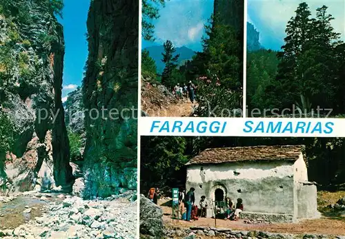 AK / Ansichtskarte Canea_Chania Schlucht von Samaria 