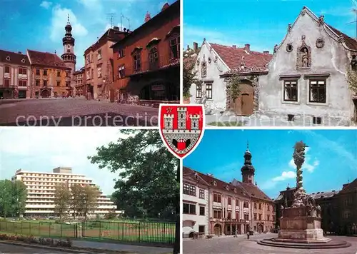 AK / Ansichtskarte Sopron Teilansichten Hotel Monument Sopron