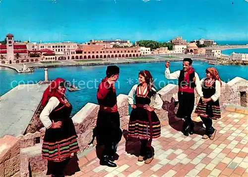 AK / Ansichtskarte Rhodos_Rhodes_aegaeis Tracht von Embona Rhodos_Rhodes_aegaeis