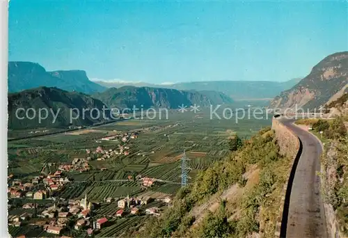 AK / Ansichtskarte Etschtal Auer Panorama Etschtal