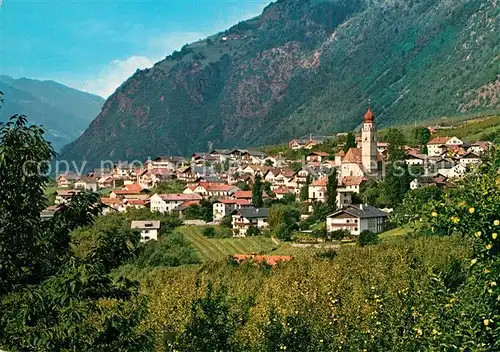 AK / Ansichtskarte Partschins_Merano_Suedtirol Geburtsort Peter Mitterhofers Erfinder der Schreibmaschine Partschins_Merano