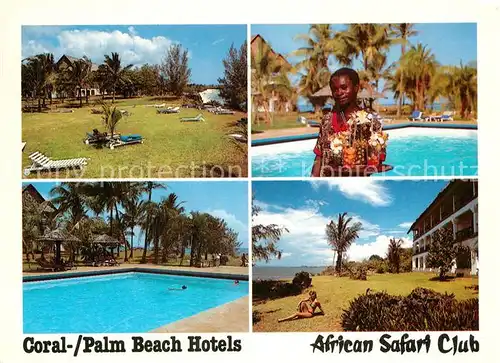 AK / Ansichtskarte Mombasa Coral Palm Beach Hotels African Safari Club Mombasa