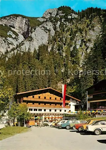 AK / Ansichtskarte Jenbach_Tirol Alpencafe Konditorei Eng am Gr Ahornboden Jenbach Tirol