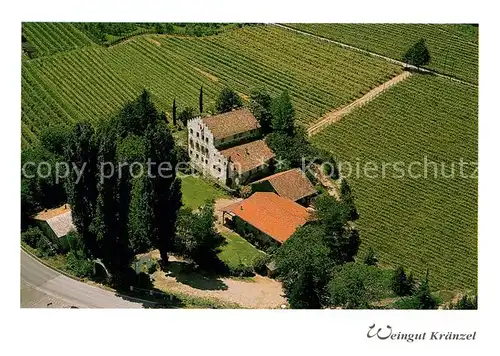 AK / Ansichtskarte Tscherms Weingut Kraenzel Fliegeraufnahme Tscherms