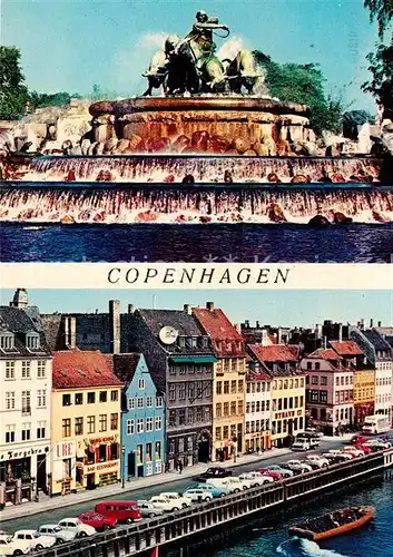 AK / Ansichtskarte Kobenhavn Gefion Springvandet Kobenhavn