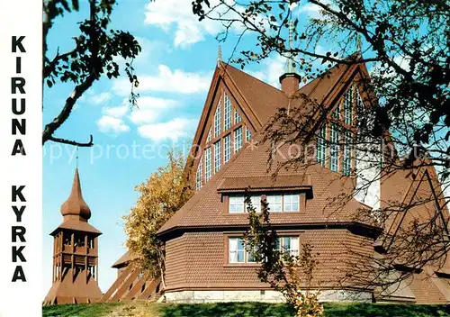 AK / Ansichtskarte Kiruna Kyrka Kiruna