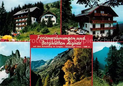 AK / Ansichtskarte St_Michael_Lungau Ferienwohnungen und Berghuetten Aigner Bergsteiger  St_Michael_Lungau